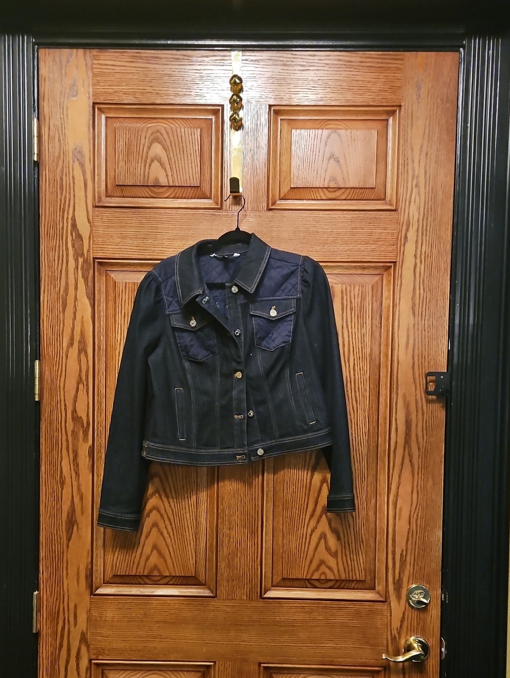 Quilted Denim Jacket